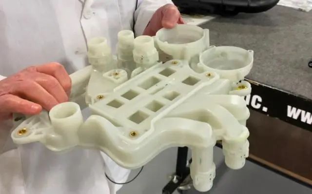 Octovalve component in Model Y