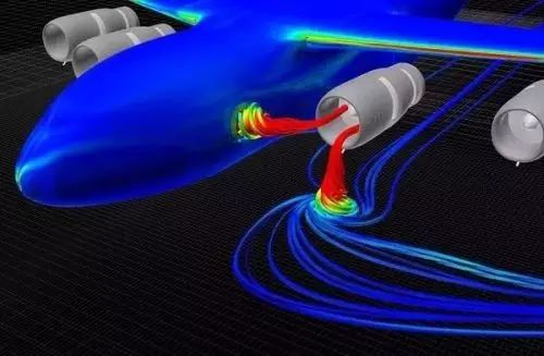 vortex formation near fuselage when engine is close to the body