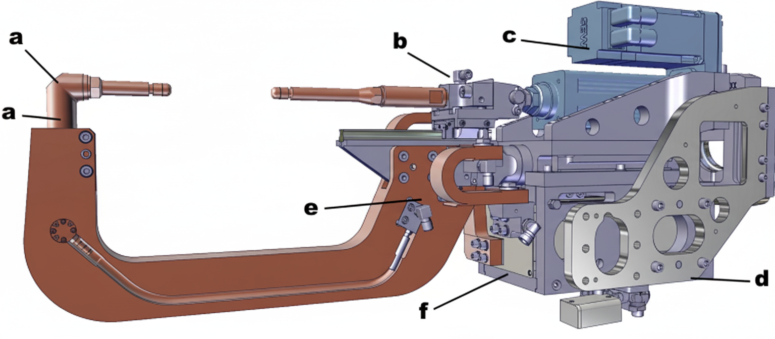 C-5000 electrode arm positions diagram