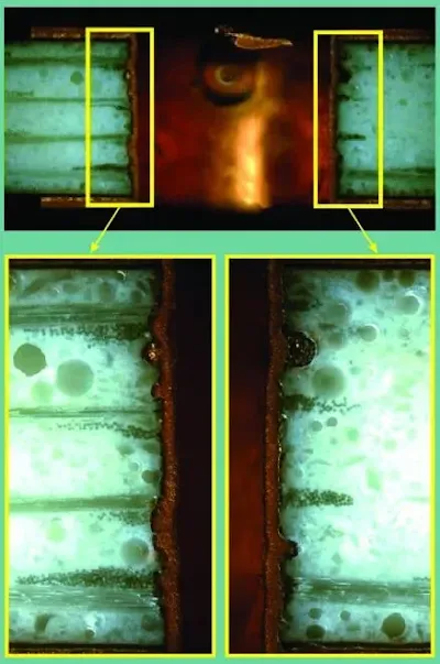 PCB hole-wall desmear and treatment condition