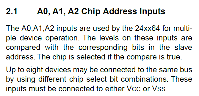 24LC64_pin_function_table