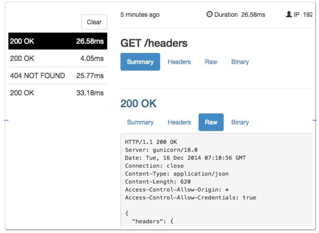 ngrok traffic capture example