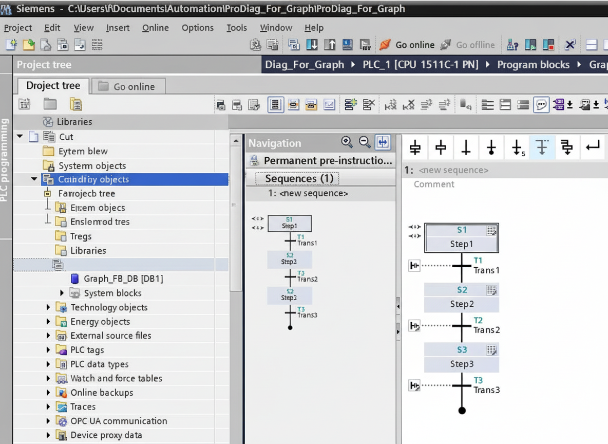 Enable internal parameters visible to HMI