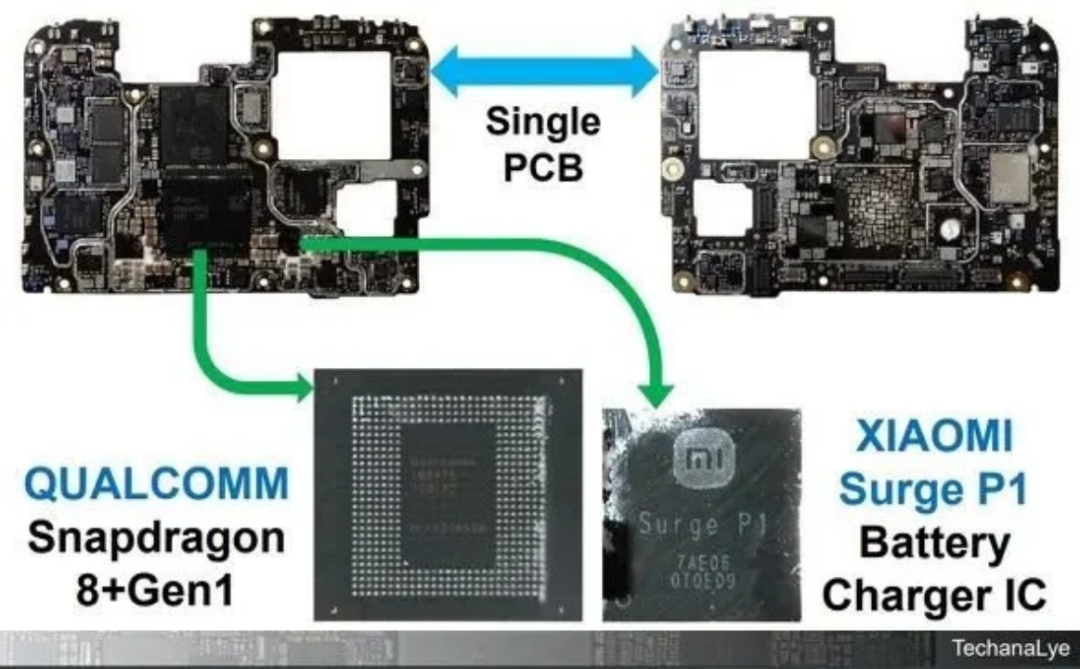 Xiaomi 12T Pro motherboard