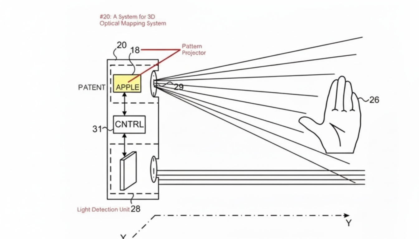 Apple 2015 patent: object selection in video using gestures
