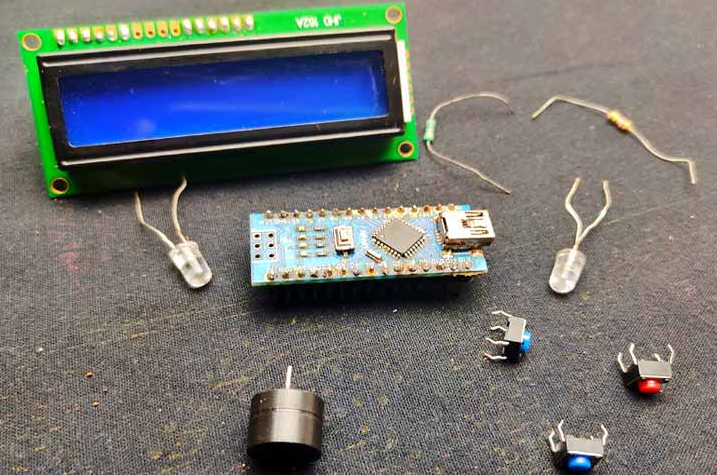 To keep the project simple, the parts used are common and readily available.