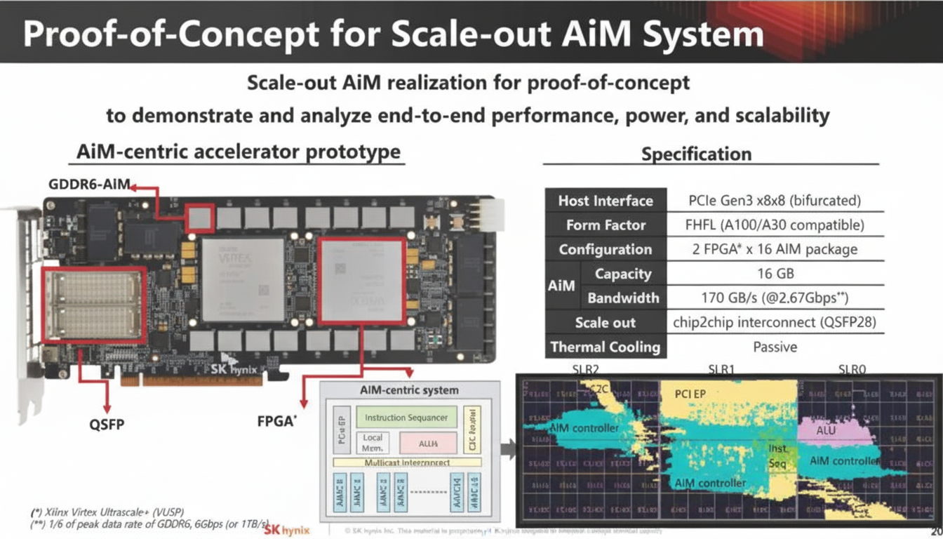 proof-of-concept for scale-out AiM system