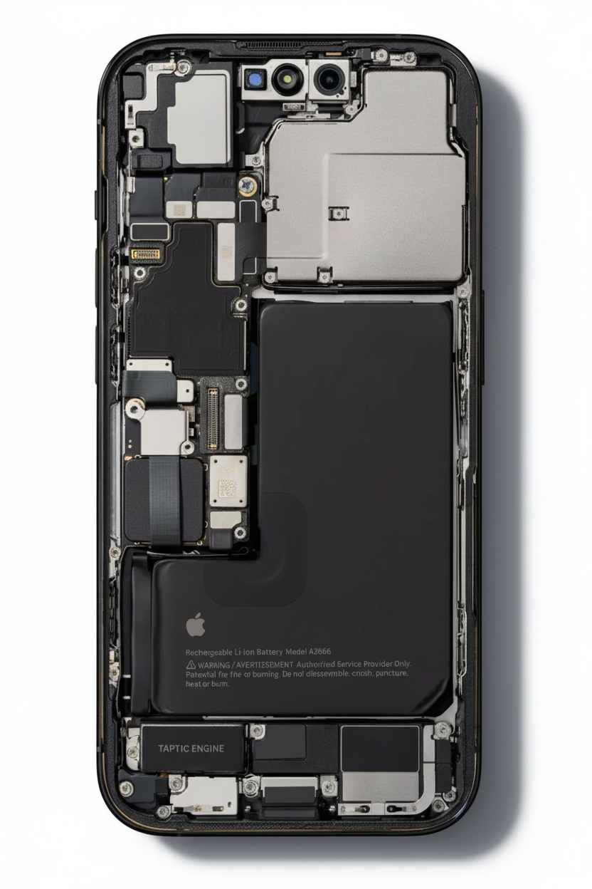 iPhone 14 series teardown internal view 2