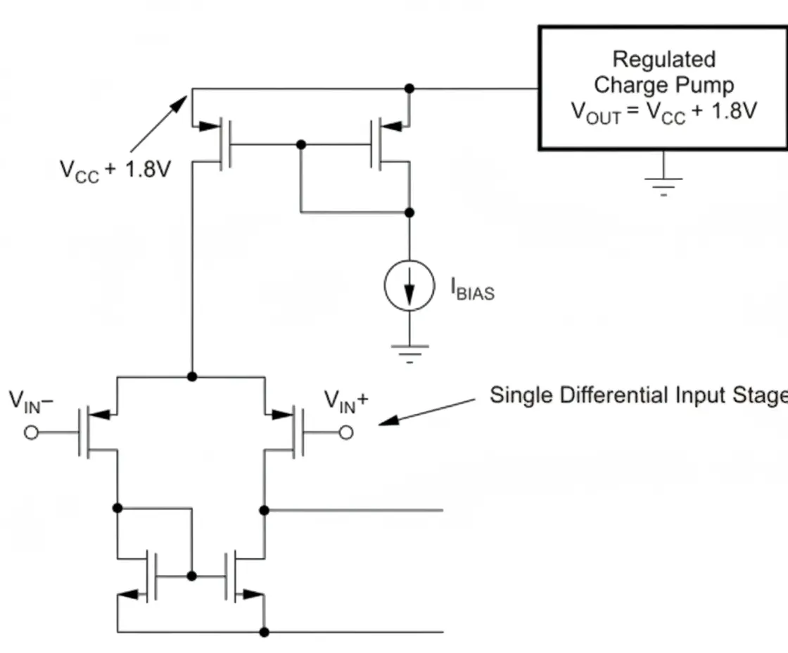OPA635 and OPA333 input topology