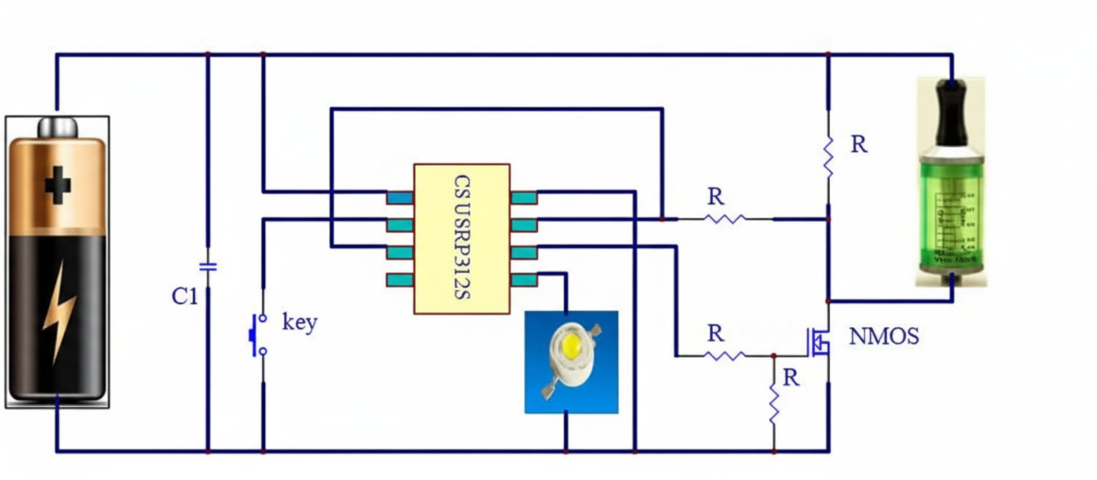 E-cigarette Structure and System Design