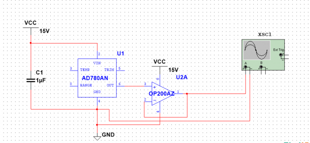 15 V to 2.5 V design