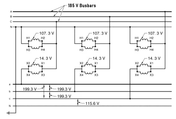 Raising Line Voltage with Buck-Boost Transformers