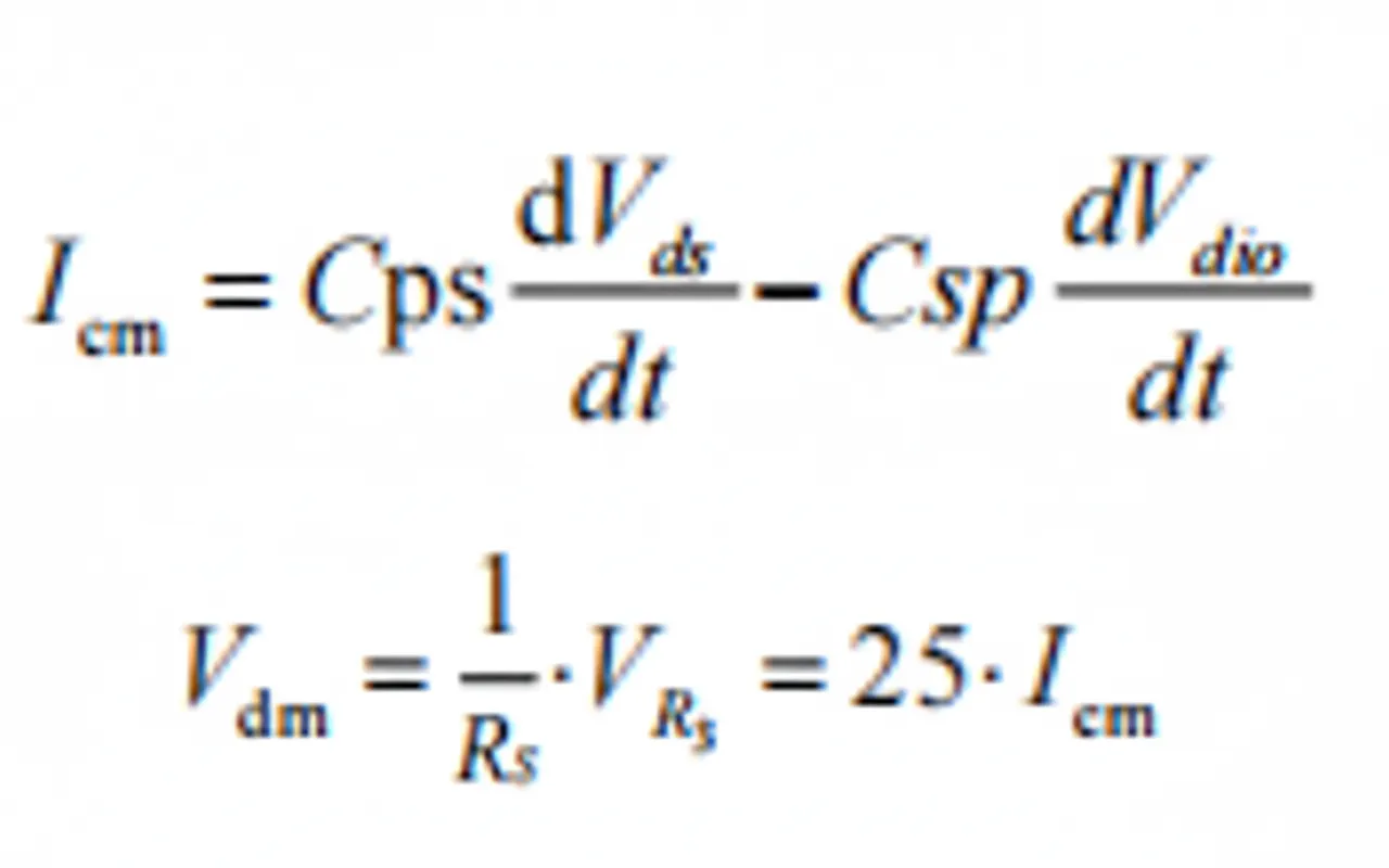 non-intrinsic differential-mode equivalence (CM to DM conversion)