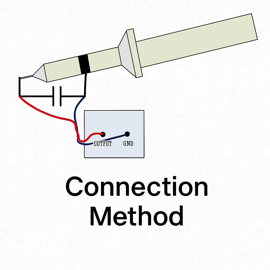 Twisted-pair with capacitor method