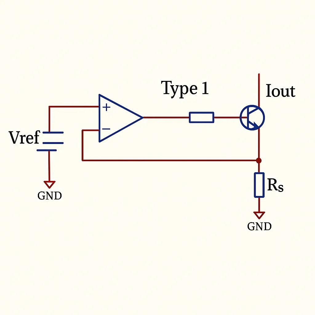 voltage-to-current_basic_circuit