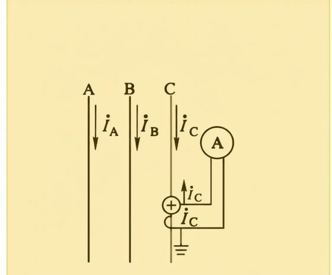 Single CT for a Single-Phase Circuit