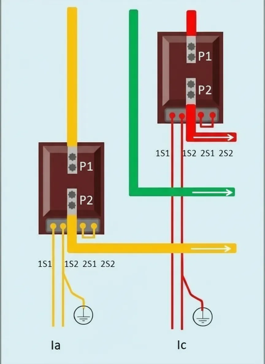 Three CTs in Delta Connection2
