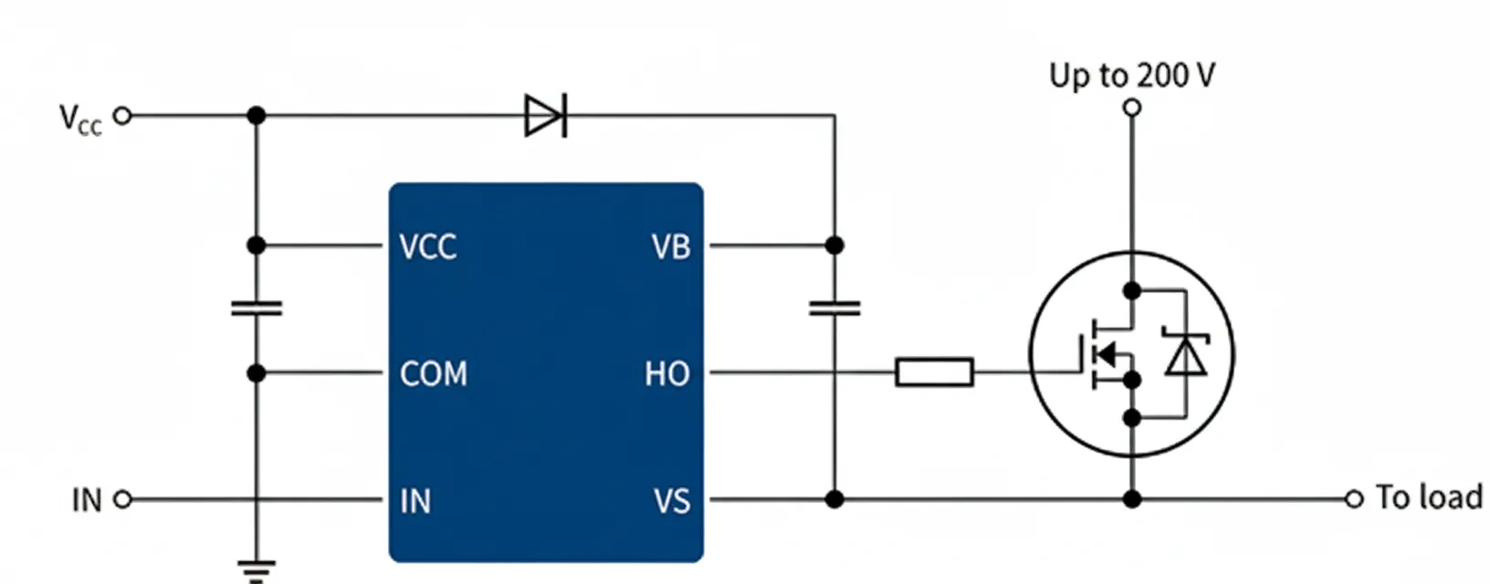 Common MOSFET Circuits for Power Switching