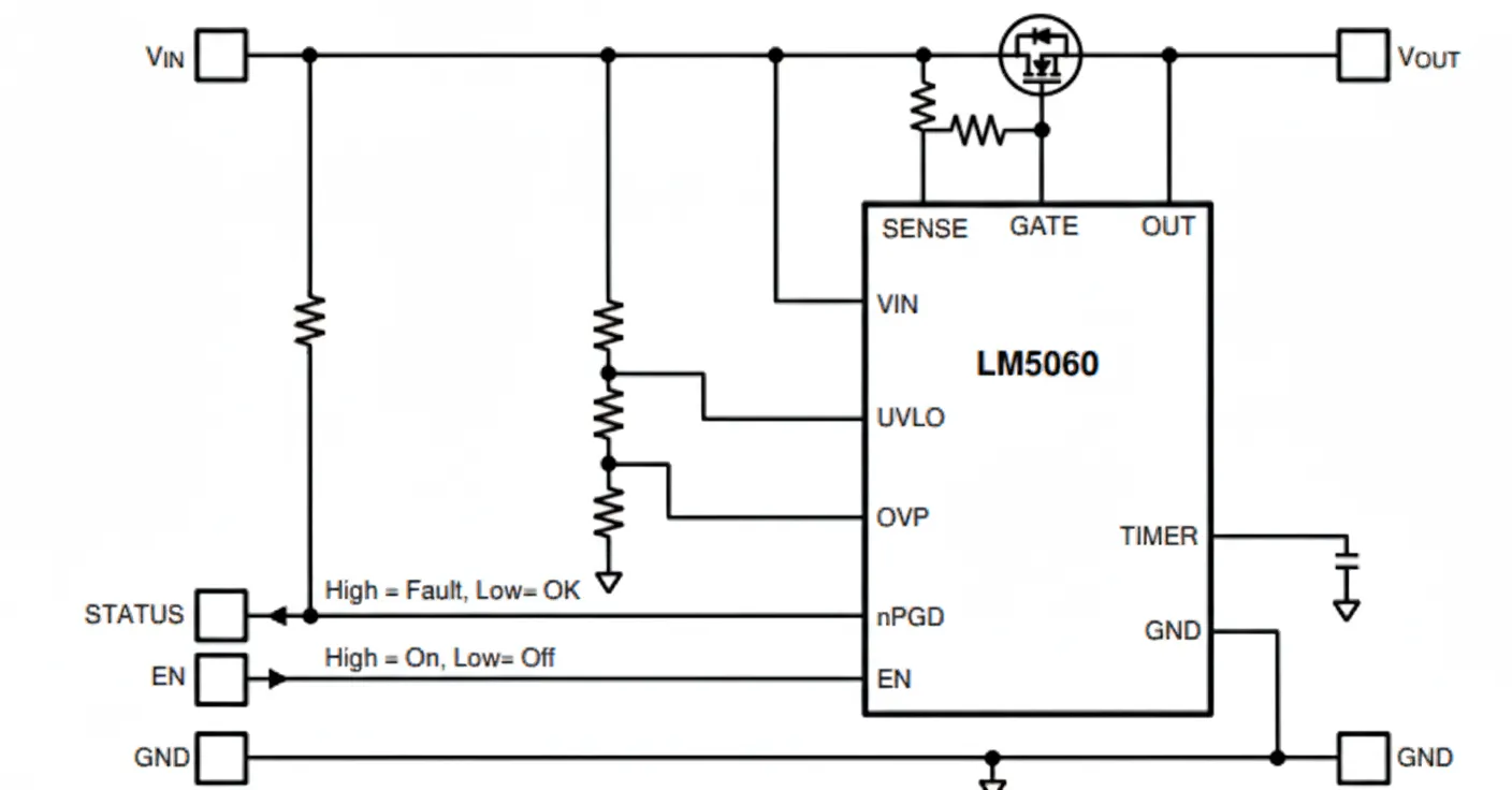 Charge pump high-side driver example
