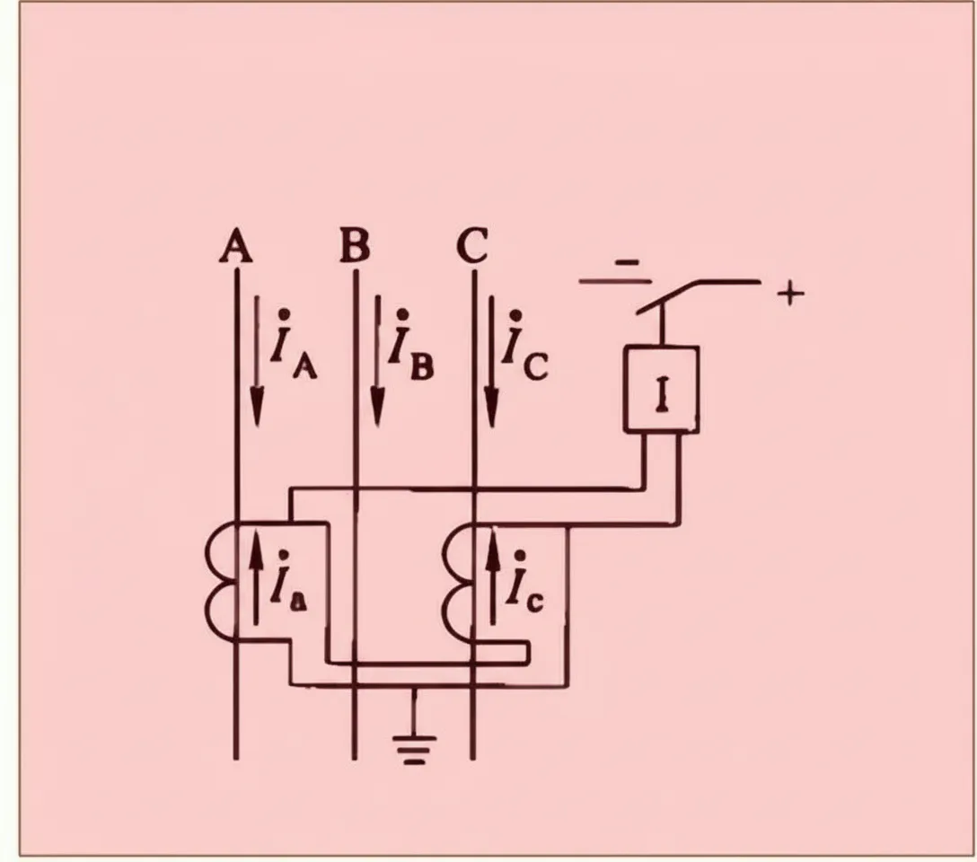 Two CTs in Differential Connection