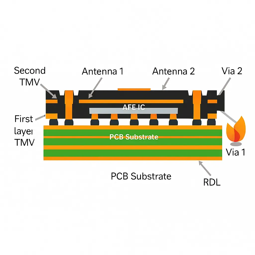 Dual-mode FOWLP package structure