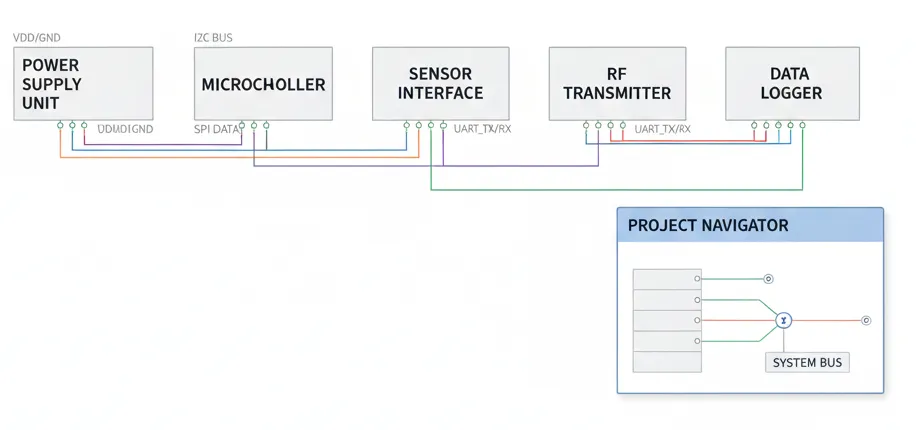 KiCad Finally Supports Flat (Tiled) Schematic Structure!