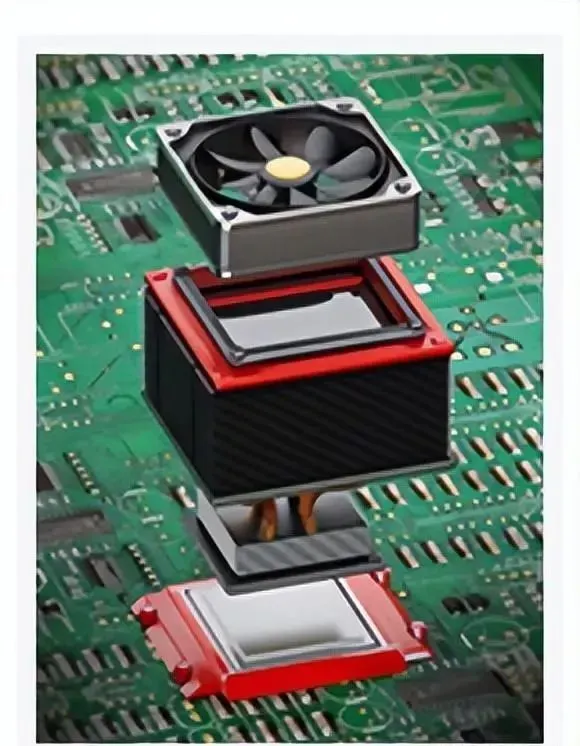 PCB heat dissipation example