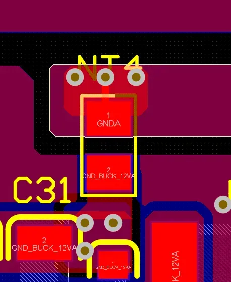 Parallel (star) single-point grounding topology