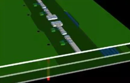 IF routing with controlled impedance and antenna keepout example