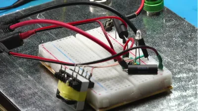 Joule thief LED driver efficiency test overview