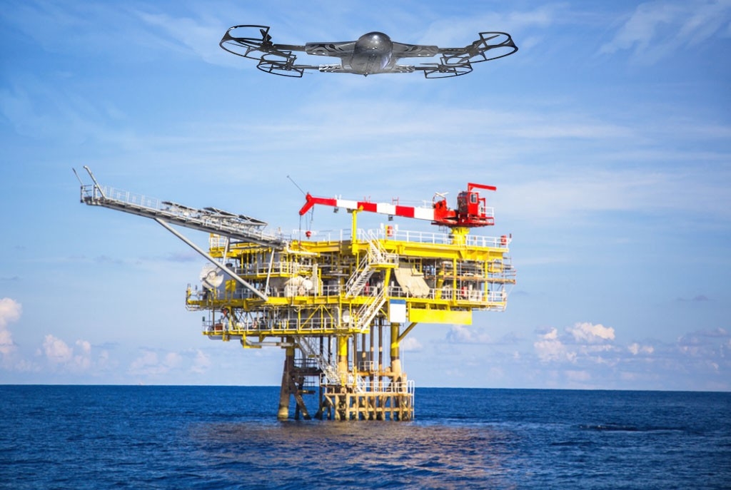 Inspection Functions of Drones in Oil and Gas Exploration