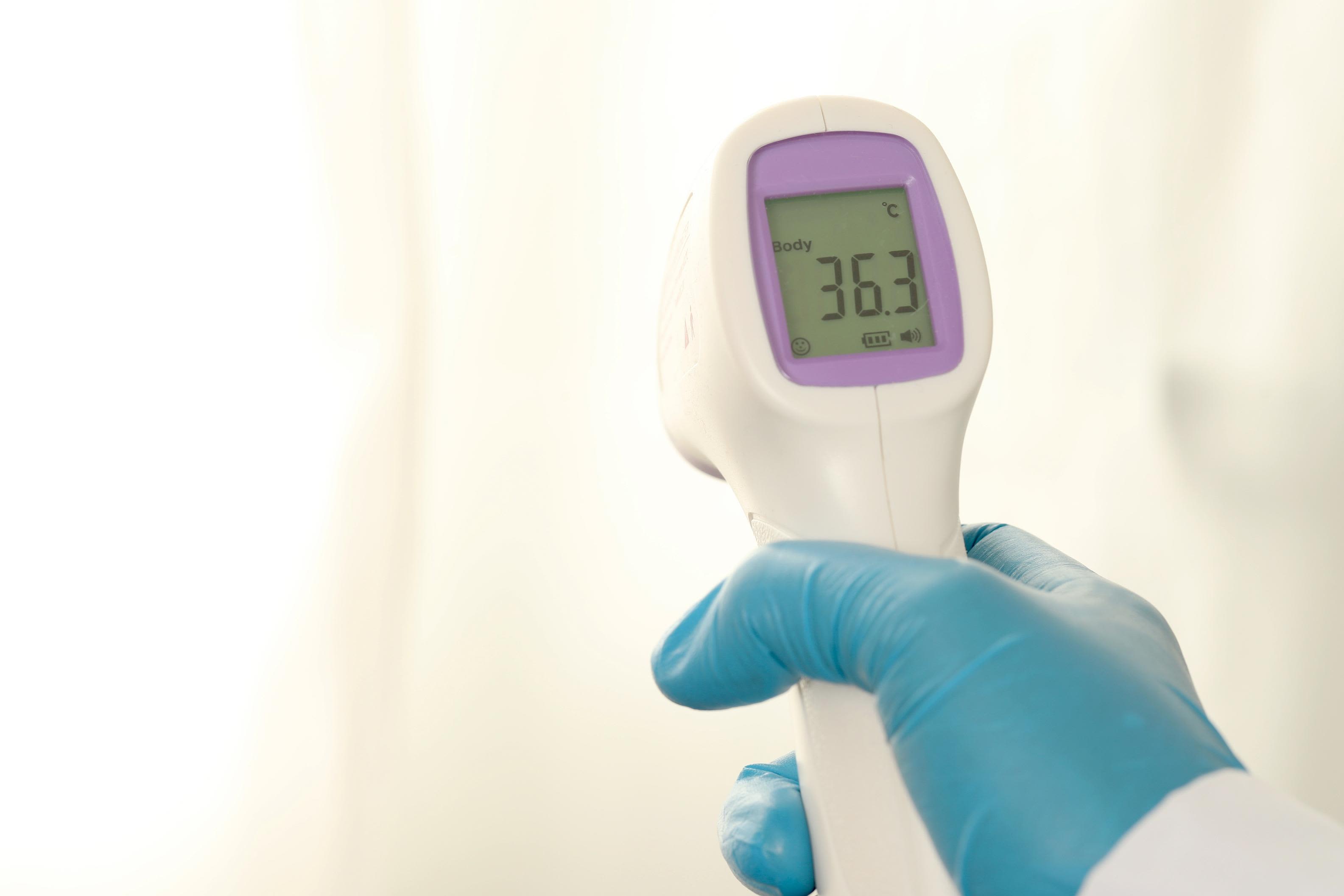 Single-chip Solution for Infrared Forehead Thermometers