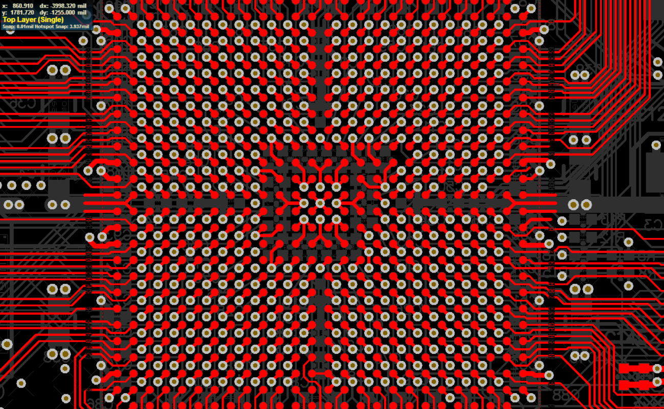 Signal Integrity Showdown: Via in Pad vs. Dog Bone Routing