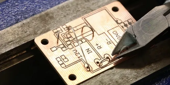 DIY PCB Vias: Creating Connections Between Layers at Home