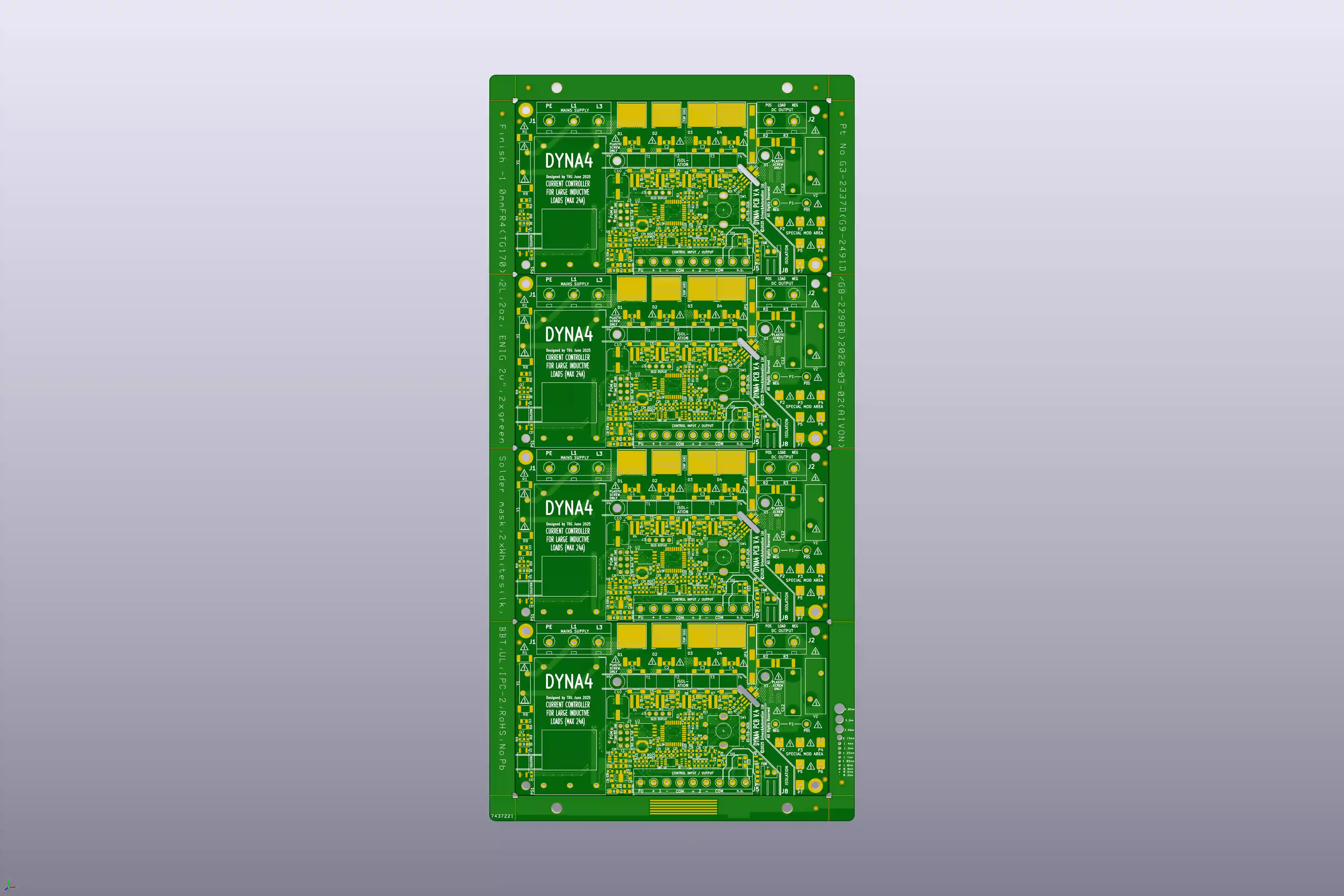 2-Layer FR-4 TG170 PCB DFM Case: Via Copper Paste Plugging, Panel Dimension Conflict and Silkscreen Marking Issues
