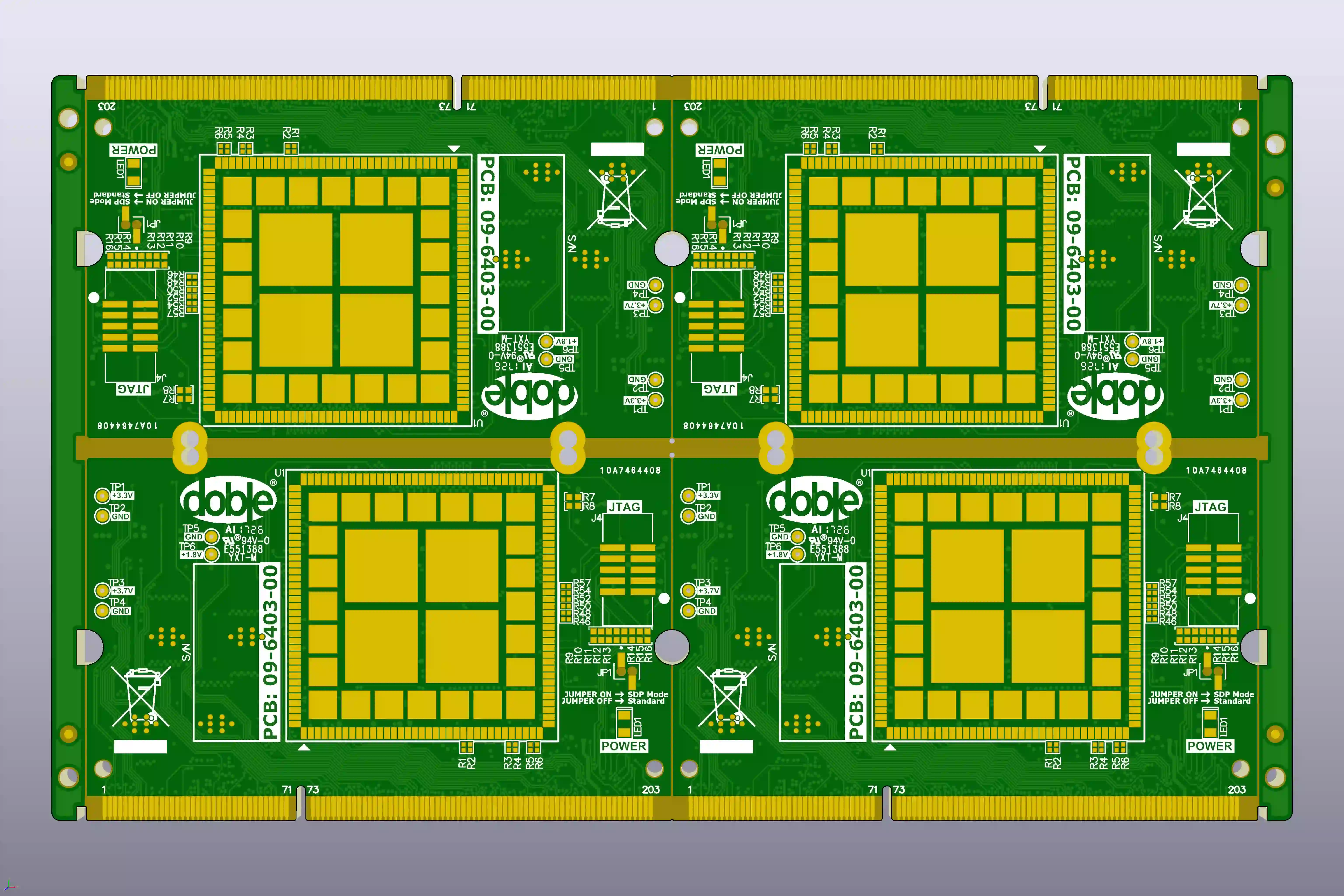 10-Layer High-Density FR-4 PCB Engineering Case: Gold Finger Bevel, Impedance Recalculation, and Via Plugging Challenges