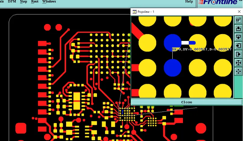 Engineering Case Study: 4-Layer 0.4mm Thin FR-4 PCB Tight BGA Solder Mask Bridge and Marking DFM Review