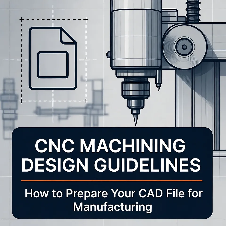 CNC Machining Design Guidelines: How to Prepare Your CAD File for Manufacturing