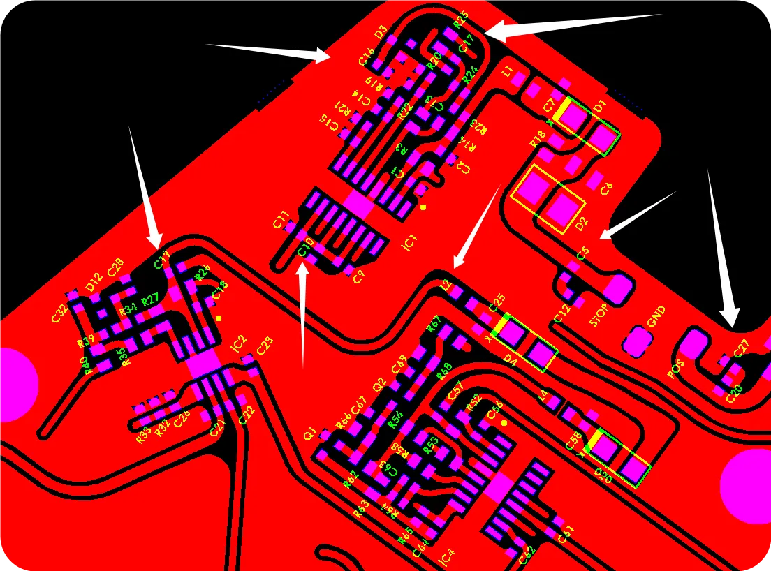 3 oz Heavy Copper PCB Production Solving Slot and V Cut Design Issues