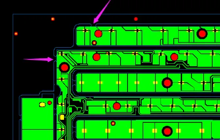 2-Layer FR-4 PCB Large Hole Precision Routing and Panelization Confirmation Case