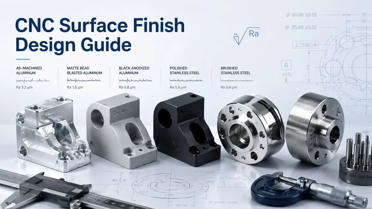 How to Choose the Right Surface Finish for CNC Parts