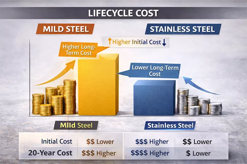Mild Steel vs Stainless Steel Sheet Metal: Which Is Better?