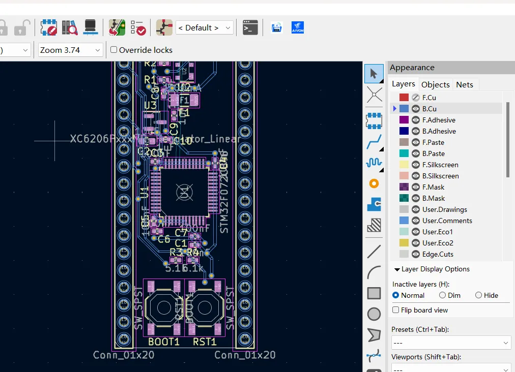 Designing PCB Stackups in KiCad for Manufacturing: Layer Planning Guide