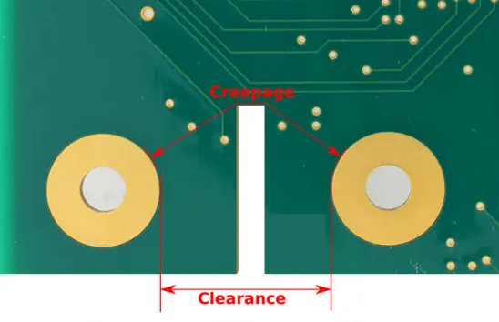 FR4 PCB Creepage vs Clearance: Design Rules for High-Voltage Boards