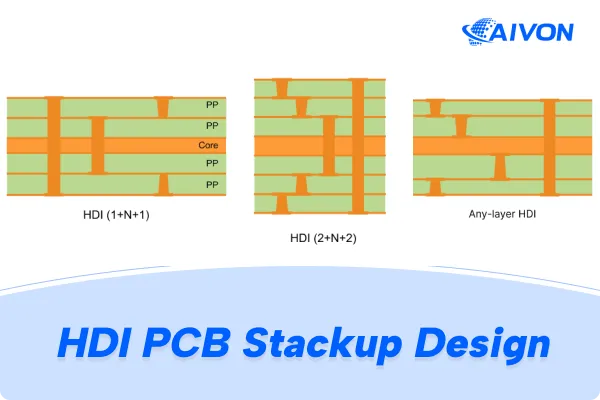 HDI Stackup Design Guide: 1+N+1, 2+N+2, and Any-Layer