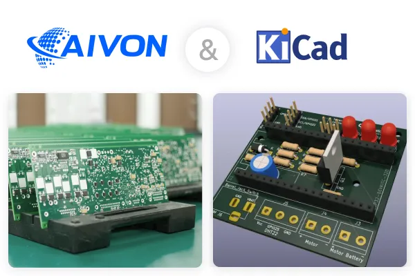 Design PCB in KiCad and Order PCBs Directly with AIVON