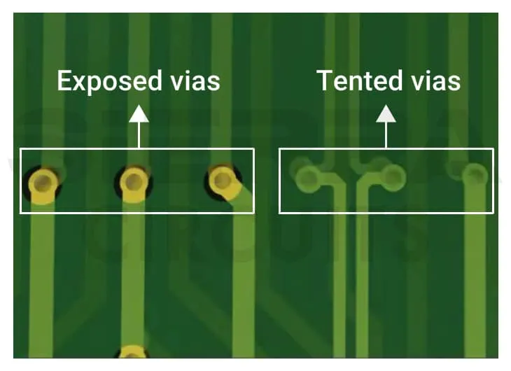Via Tenting vs Opening: When Order Notes Conflict with Gerber Solder Mask Data