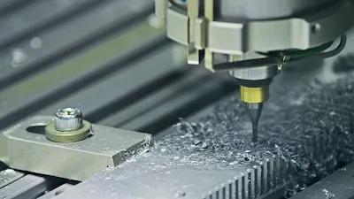Mechanical Drilling Machine in Action