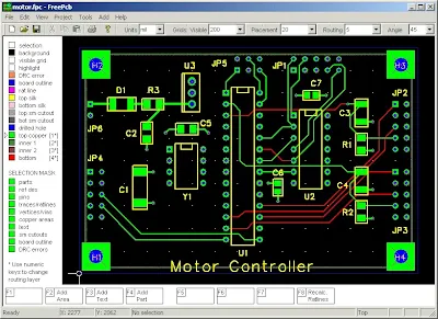 PCB design software interface for beginners