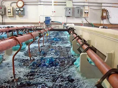 Electroplating Bath Setup